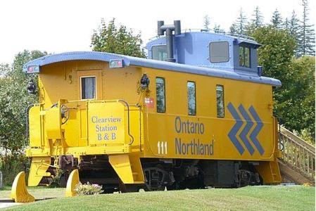 Clearview Station & Caboose B&B Creemore Rum bild
