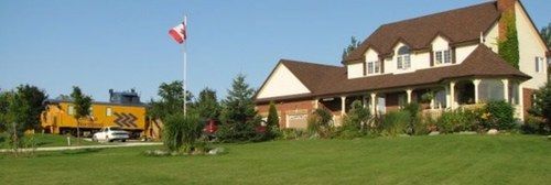 Clearview Station & Caboose B&B Creemore Exteriör bild